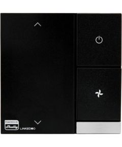 Shelly LinkedGo smart HVAC thermostat, heating thermostat black Jaunumi - Datori
