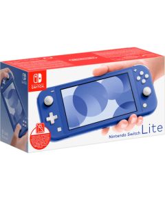 Nintendo Switch Lite (without power adapter), game console blue Игровые приставки