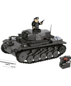 COBI Panzerkampfwagen II Ausf. F, construction toy, scale 1:28 Конструкторы
