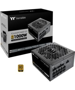 Thermaltake Toughpower GT 1000W, PC power supply black, 1x 12-pin high power GPU, 5x PCIe, cable management, 1000 watts Блоки питания