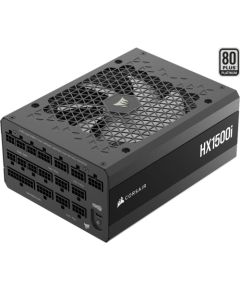 Corsair HX1500i (2025), PC power supply black, 2x 12V 2x6 PCIe, 5x PCIe, cable management, 1500 Watt Блоки питания