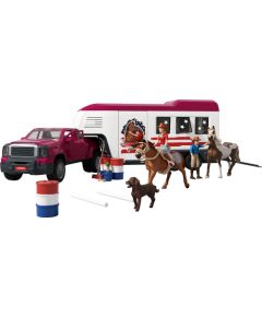 Schleich Horse Club Lakeside Truck with Trailer, Toy Vehicle Новости - Детские товары