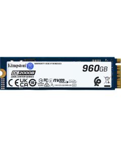 Kingston DC2000B 960GB, SSD PCIe 4.0 x4, NVMe, M.2 2280 Жесткие диски (HDD)