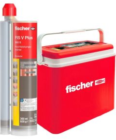 fischer high-performance mortar FIS V Plus 360 S + cool box grey, 8 cartridges of 360 ml each, in passive cool box Новинки Для дома и сада 