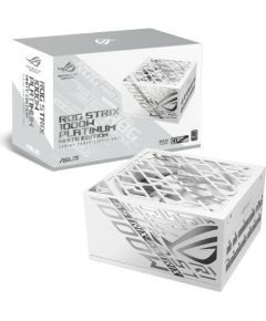 ASUS ROG-STRIX-1000P-GAMING-WHITE, PC power supply white, 1x 12-pin High Power GPU, 4x PCIe, cable management, 1000 Watt Блоки питания
