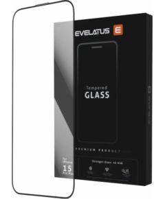 Evelatus Samsung  Galaxy S26 Edge / S26 Plus Corning Gorilla Glass Anti-Static 3D Full Cover 10X Stronger Black Ekrānu aizsardzība