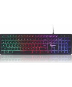 Gembird Rainbow Backlight Multimedia Keyboard Klaviatūras