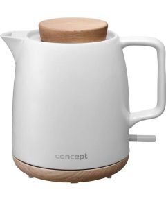 Concept, 1200 W, 1 L, white - Kettle Чайники (электрические)