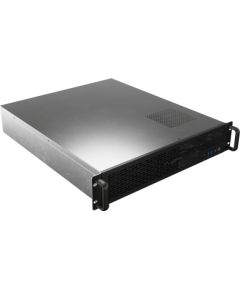 Lanberg Rackmount Server Chassis ATX 520/12 19"/2U SC01-5202-12B Black Serveri un to komponentes