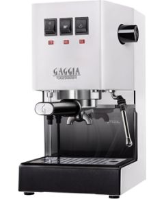 Gaggia Coffee Maker RI9481/13 Classic E24 Pump pressure 15 bar Built-in milk frother Automatic Polar White Kafijas aparāti