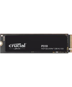 SSD CRUCIAL 220xTBW rating Read speed 7100 MB/s Write speed 6000 MB/s NVMe Yes PCI Express 4.0 M.2 1000 GB CT1000P310SSD8-T Жесткие диски (SSD)