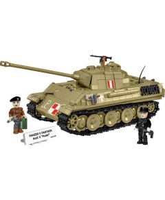 COBI Panzer V Panther Ausf. G "Poodle", construction toy, scale 1:28 Konstruktori 