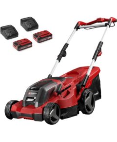 Einhell Cordless Lawn Mower Set GE-CM 36/37 Li, 36 Volt (2x18 V) (red/black, 2x Li-Ion Plus batteries 4.0 Ah) Новинки Для дома и сада 