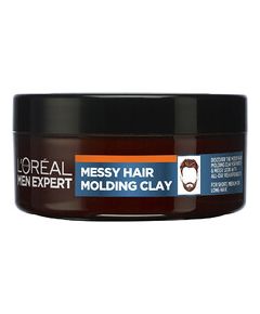 L'oreal Professionnel Men Expert Messy Hair Molding Clay 75ml Matu kopšana