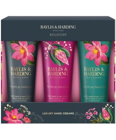 Baylis & Harding Boudoire Luxury Hand Creams Set - Dárková sada 50ml Ķermeņa kosmētika