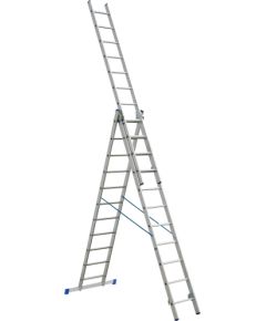 Kāpnes alumīnija VHR3x11 pak. garums 6.33m (3x2.94m) Elkop Лестницы / подмости