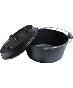 Čuguna katls ar  vāku 13 L Katli