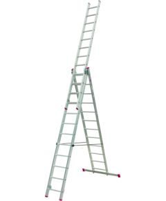 Kāpnes alumīnija VHR3x12 pak. garums 7.37m (3x3.21m) Elkop PRO Лестницы / подмости