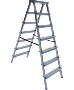 Kāpnes alumīnija DHR 7 pak. platf.augst 1.51m/max3.5m Elkop Лестницы / подмости