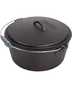 Čuguna katls ar  vāku 8.5 L Katli