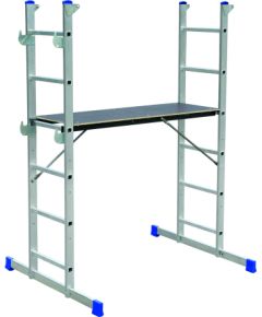 Kāpnes alumīnija sastātnes HPP 650 platf.augst 0.95m/max2.9m Elkop Лестницы / подмости