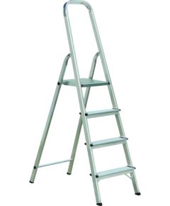 Kāpnes alumīnija ALW 4 pak. platf.augst 0.78m/max2.7m Elkop Лестницы / подмости
