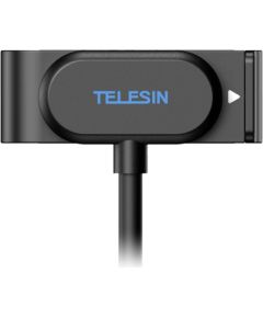 Telesin magnetic charging adapter with cover for GoPro 9, 10, 11, 12, 13 Sporta kameru aksesuāri