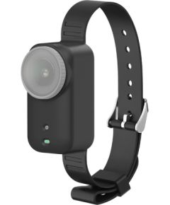 Silicone band / Pet collar Puluz for DJI Osmo Nano (Black) Sporta kameru aksesuāri