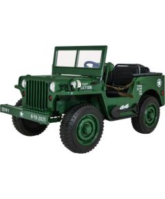Ramiz Pojazd Retro Wojskowy 24V 4x4 Zielony Новости - Детские товары