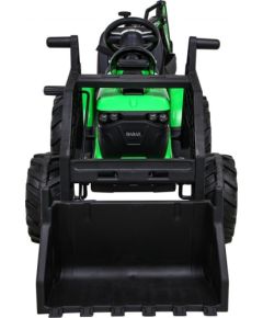 Ramiz Traktor na akumulator z przyczepą 720-T Zielony Новости - Детские товары