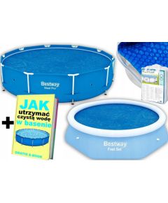 Bestway Mata Solarna Grzewcza do Basenu BESTWAY 457 cm Велосипеды