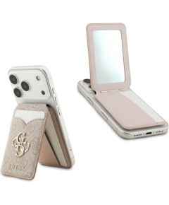 Guess MagSafe Кошелек с Подставкой и Зеркалом 4G Розовый Чехлы - альтернативные
