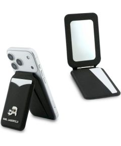 Karl Lagerfeld Karl Lagerfeld MagSafe Зеркальный Магнитный Кардхолдер Кошелек Черный Чехлы - альтернативные