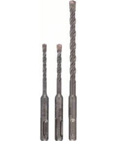 Perforatora uzgaļu SDS Plus komplekts (komplektā — 3 vienumi) Bosch 1617000118 Piederumi urbjiem