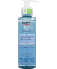 Eucerin DermatoClean / Hyaluron Cleansing Gel 200ml Sejas kopšana