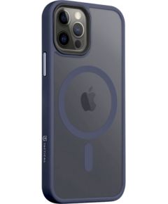 Tactical MagForce Hyperstealth Cover Aizsargapvalks priekš iPhone 12/12 Pro / dziļi zils Neoriģinālie Maciņi