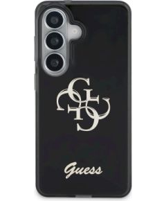 Guess IML 4G Script Metal Logo Case Aizsargapvalks priekš Samsung Galaxy S26 Neoriģinālie Maciņi