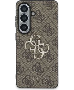 Guess PU 4G Metal Logo Case Aizsargapvalks priekš Samsung Galaxy S26 Neoriģinālie Maciņi