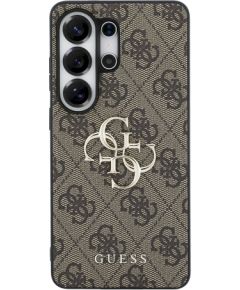 Guess PU 4G Metal Logo Case Aizsargapvalks priekš Samsung Galaxy S26 Ultra Neoriģinālie Maciņi