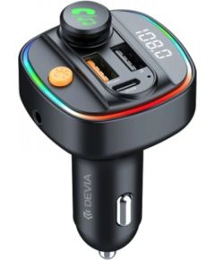 Devia Smart FM Transmitter Bluetooth PD 30W 3арядное устройство FM Transmiteri