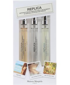 Set Maison Margiela: Beach Walk, Eau De Toilette, For Women, 10 ml + Bubble Bath, Eau De Toilette, For Women, 10 ml + When the Rain Stops, Eau De Toilette, For Women, 10 ml Smaržas - NESAKĀRTOTS