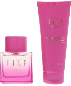 Set Elle: Fleur, Body Lotion, 100 ml + Fleur, Eau De Parfum, For Women, 100 ml Парфюмерные наборы