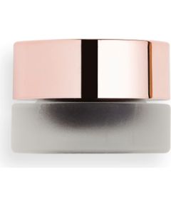 Makeup Revolution, REVOLUTION, Angled Cut, Gel Eyeliner, Black, 3 g Dekoratīvā kosmētika