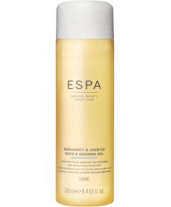 Espa, Bergamot & Jasmine, Nourished, Floral, Body Wash, Body, 250 ml Гели для душа для тела