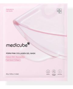 Medicube, PDRN Pink Glutathione, Boosts Elasticity, Gel Mask, For Face, 4 pcs, 28 g Sejas kopšana