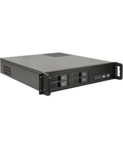 Inter-Tech IPC 2U-2504, server case black, 2 height units Datoru korpusi