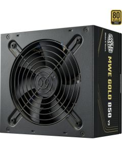 Cooler Master MWE 850 V3 Black, PC power supply black, 1x 12-pin high power GPU, 4x PCIe, 850 watts Блоки питания