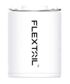 Bugout Pārnēsājams 2-in-1 gaisa sūknis Flextail Tiny Pump, balts bugout