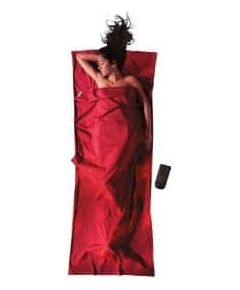 Bugout Ceļojumu palags 100% kokvilna, sarkana Patvērums un aizsardzība  