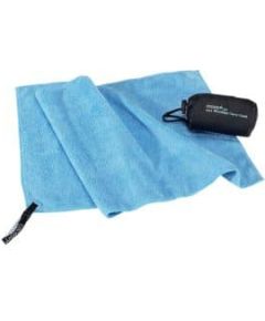 Bugout Cocoon frotē dvielis Light S (60x30cm), gaiši zils/tumši zils/pelēks/zaļš bugout